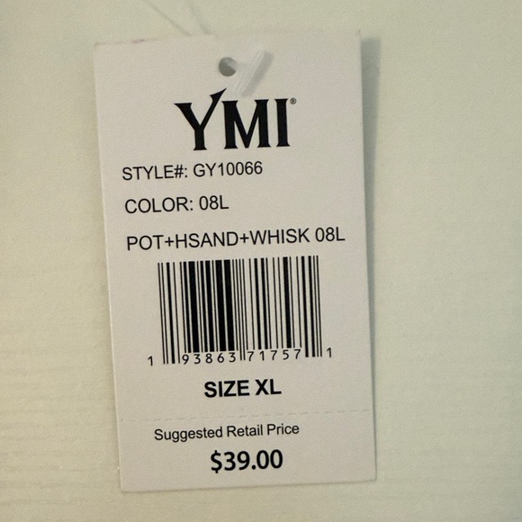 YMI Pink and Gray Denim Vest - Picture 5 of 10